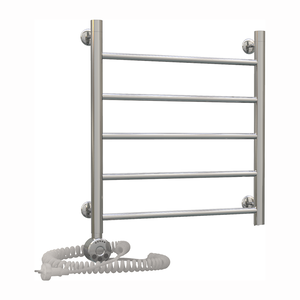 Изображение товара Полотенцесушитель электрический Акванерж Прямая, ширина 40 см, высота 60 см, подключение слева, хром, 000-10A6040_L