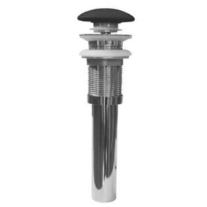 Изображение товара Донный клапан Comforty с керамическим верхом черный матовый 00-00003240