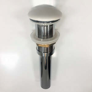 Изображение товара Донный клапан Comforty с керамической крышкой для раковин без перелива