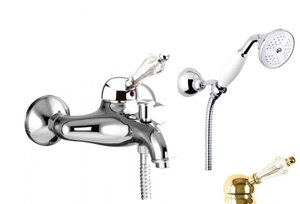 Изображение товара Смеситель Fiore Imperiale Sky для ванны и душа, золото/Swarovski, 82OO5104