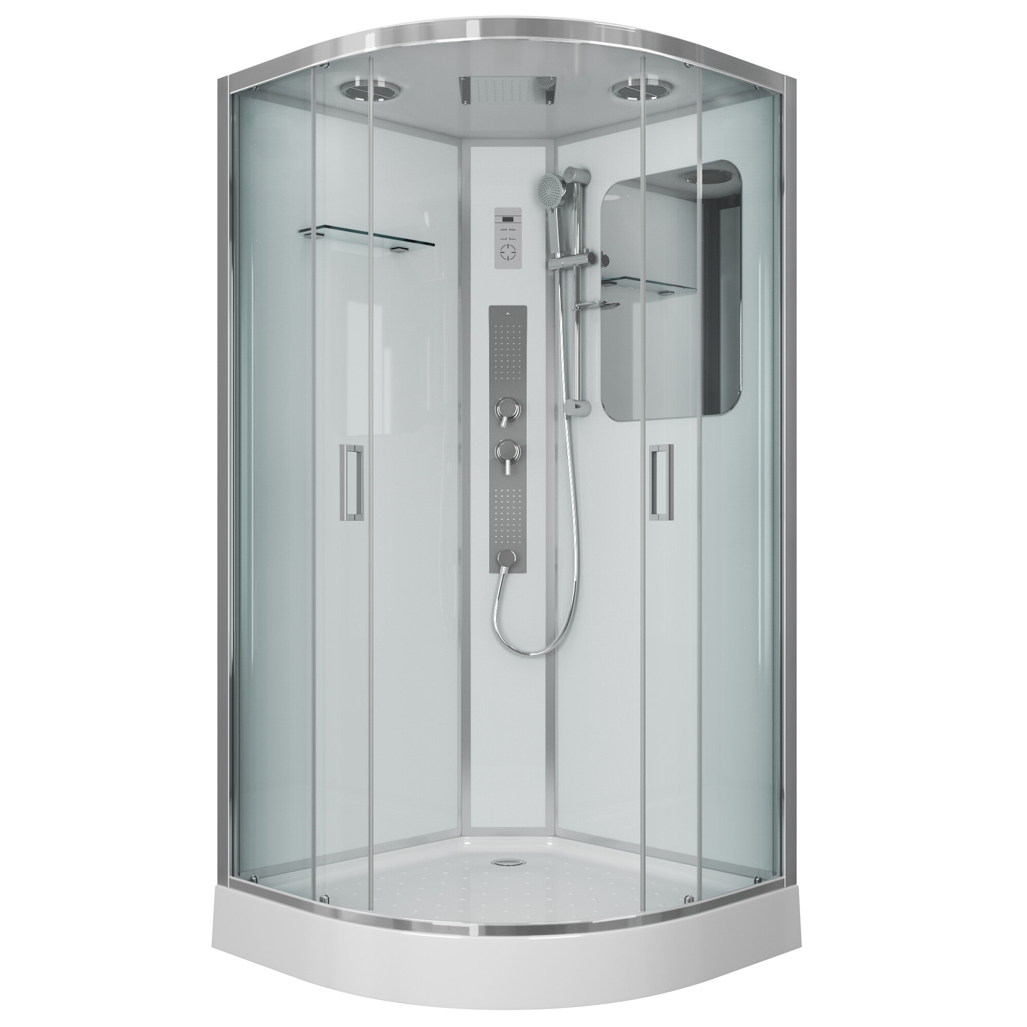 Изображение товара Душевая кабина Niagara Premium 90 x 90 с гидромассажем Изображение товара Душевая кабина Niagara Premium 90 x 90 с гидромассажем