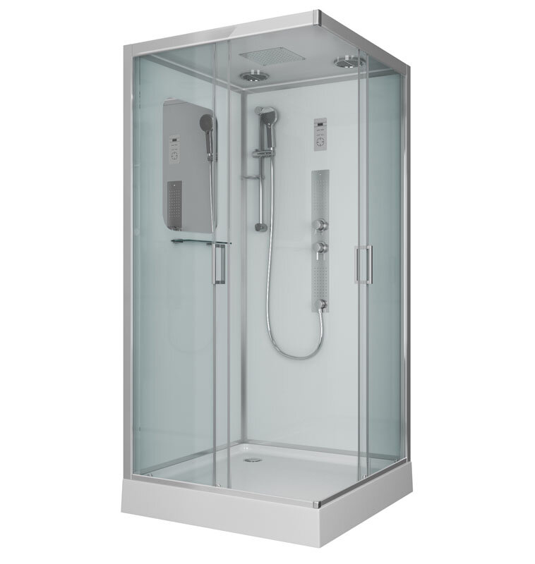 Изображение товара Душевая кабина Niagara Premium NG-6001-01GQ с гидромассажем и тропическим душем Изображение товара Душевая кабина Niagara Premium NG-6001-01GQ с гидромассажем и тропическим душем