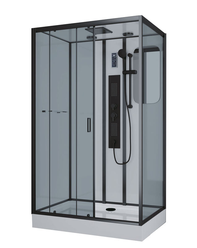 Изображение товара Душевая кабина Niagara Premium 120x80 с гидромассажем и тропическим душем Изображение товара Душевая кабина Niagara Premium 120x80 с гидромассажем и тропическим душем