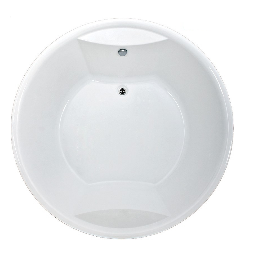 Изображение товара Акриловая ванна Vayer Eva D180 180х180 см круглая белая с гарантией 25 лет