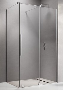 Изображение товара Душевая дверь Radaway Furo KDJ, 67,2 x 200 см, стекло прозрачное, профиль хром, правая, 10104672-01-01R