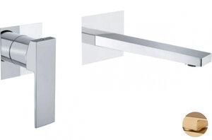 Изображение товара Смеситель Fiore Kube для раковины, золото, 100OO7597