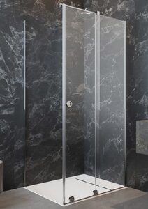 Изображение товара Душевая дверь Radaway Furo KDJ RH, 49,2 x 200 см, стекло прозрачное, профиль хром, правая, 10104492-01-01RU