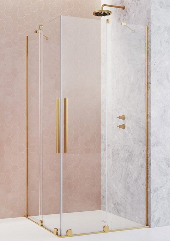 Изображение товара Душевая дверь Radaway Furo KDD Gold 80x200 см правая
