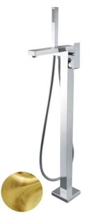 Изображение товара Смеситель Fiore Kube для ванны, золото, 100OO8554