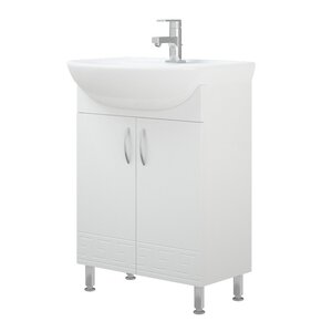 Изображение товара Тумба под раковину Corozo Олимп SD-00000692 60 напольная, белый