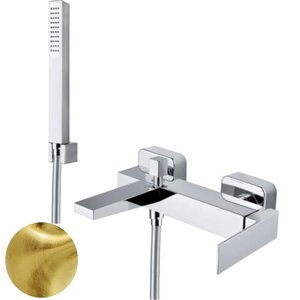 Изображение товара Смеситель Fiore Kube для ванны, золото, 100OO8552