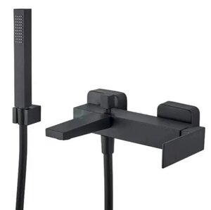 Изображение товара Смеситель Fiore Kube для ванны, черный матовый, 100NN8552