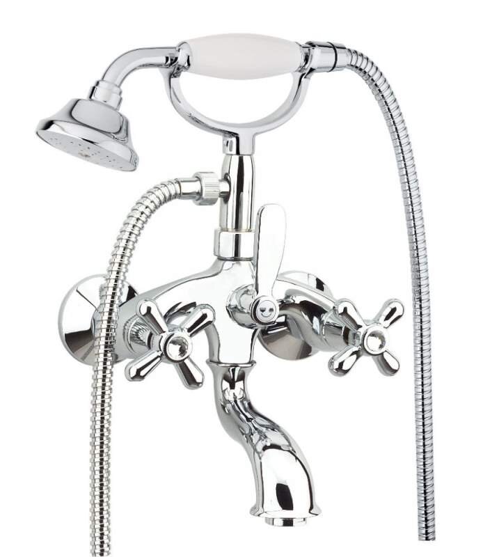 Изображение товара Смеситель Fiore Margot 01CR0600 Sky для ванны, хром/Swarovski