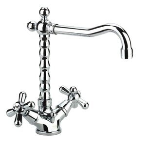 Изображение товара Смеситель Fiore Margot 01CR0625 Sky для раковины, хром/Swarovski