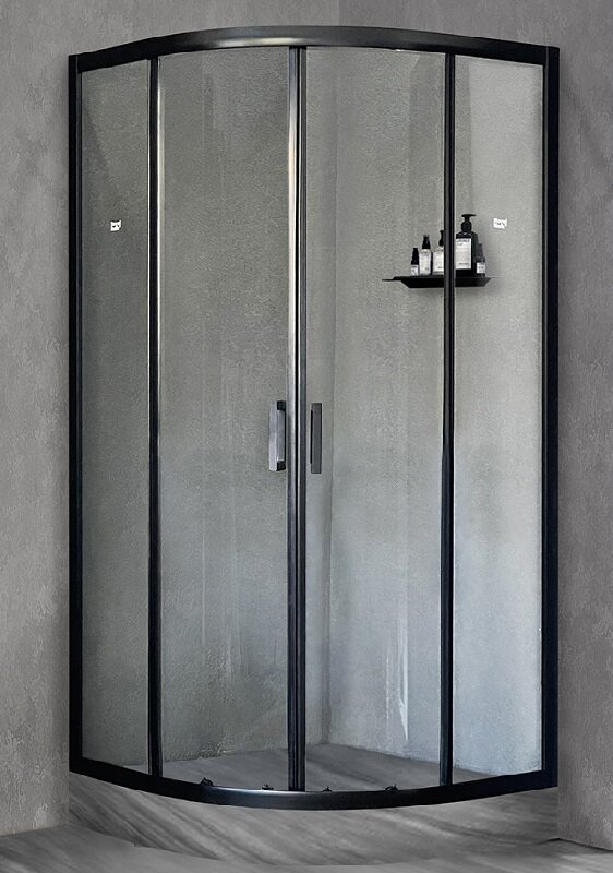 Изображение товара Душевой уголок Royal Bath RB90HKD-T-BL 90x90 чёрный профиль