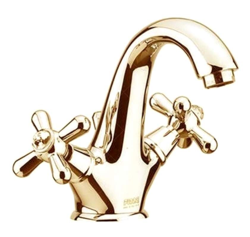 Изображение товара Смеситель для раковины Fiore Margot Sky золото/Swarovski 01OO0623