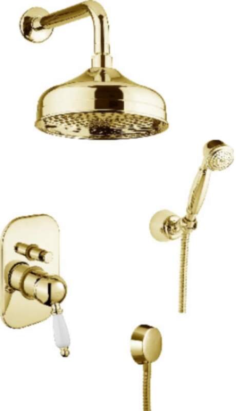 Изображение товара Душевая система Fiore Imperiale золото 83OO5138
