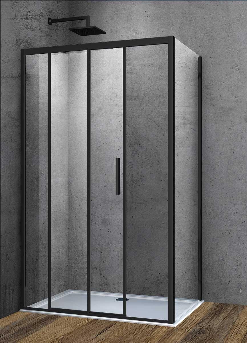 Изображение товара Душевой уголок Vincea Soft VSR-3SO 120x90 см прямоугольный с раздвижной дверью и прозрачным стеклом