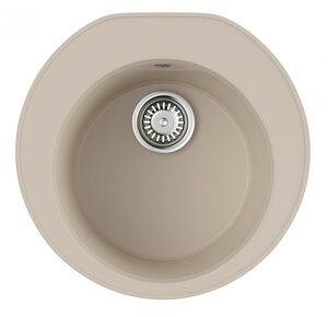 Изображение товара Кухонная мойка Omoikiri Miya 55R BE из искусственного камня ваниль