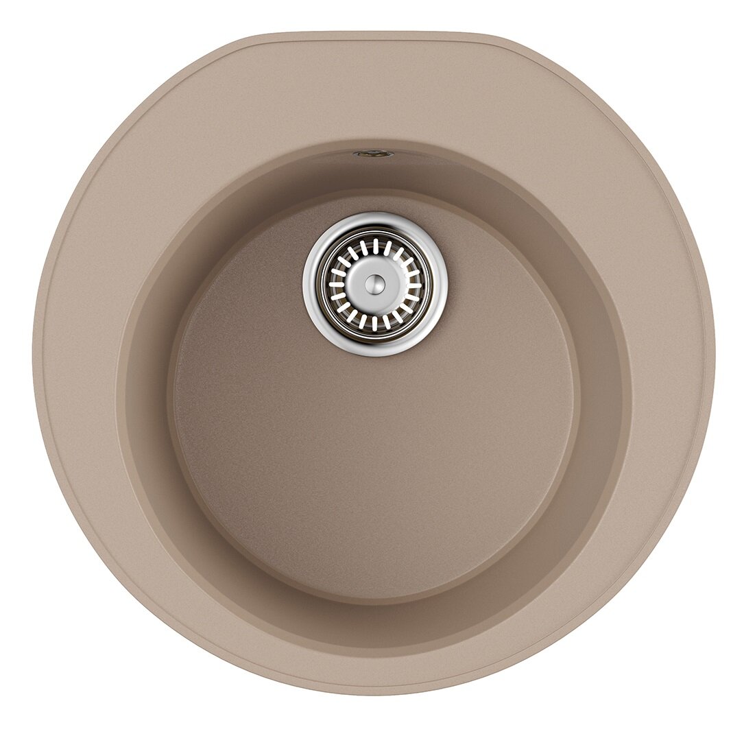 Изображение товара Кухонная мойка Omoikiri Miya 55R CH из искусственного камня шампань Изображение товара Кухонная мойка Omoikiri Miya 55R CH из искусственного камня шампань