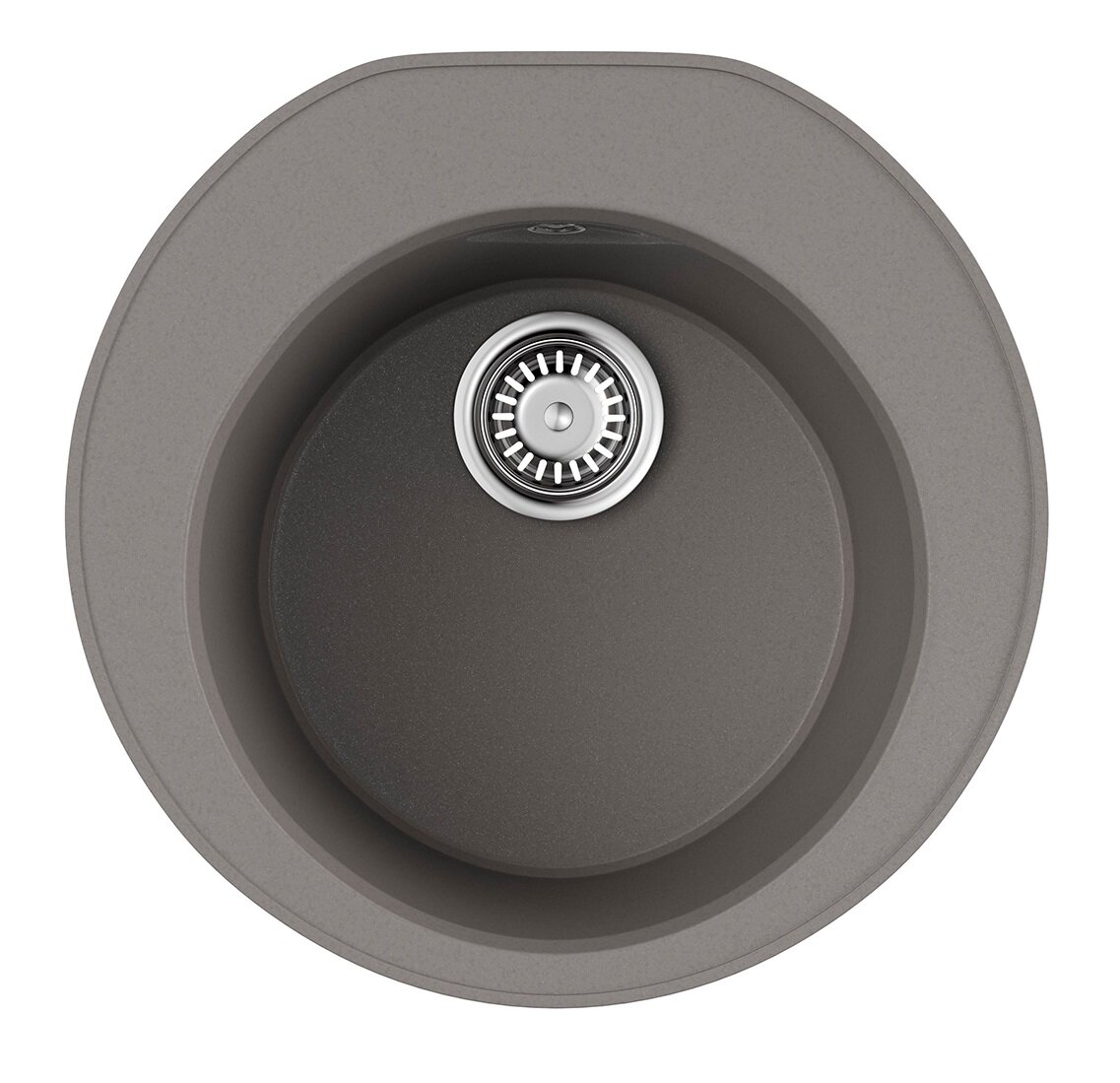 Изображение товара Кухонная мойка Omoikiri Miya 55R GR из искусственного камня серого цвета