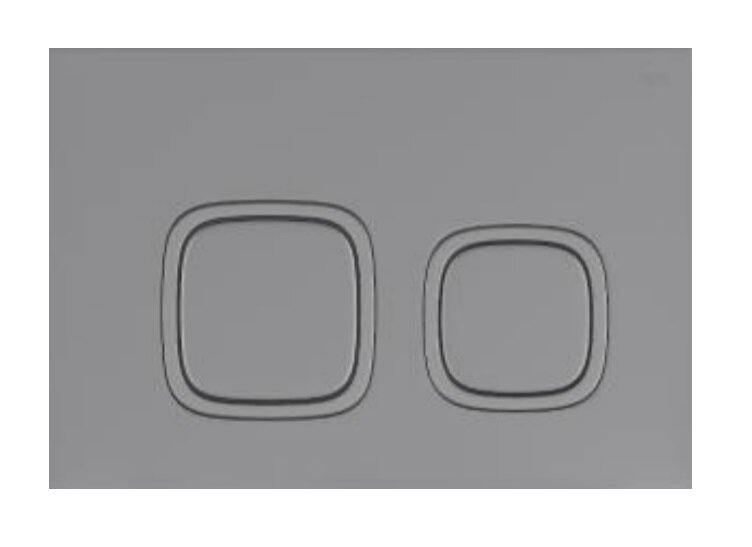 Изображение товара Клавиша смыва Iddis Unifix UNI04CHi77 универсальная, матовый хром
