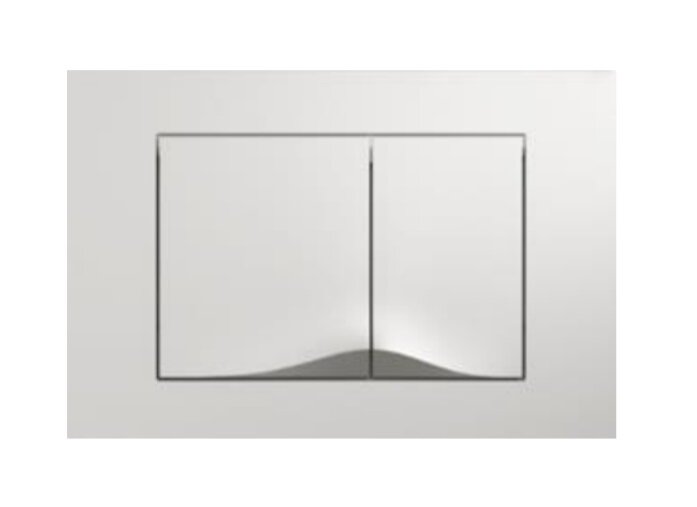 Изображение товара Клавиша смыва Iddis Unifix UNI05MWi77 универсальная, матовый белый