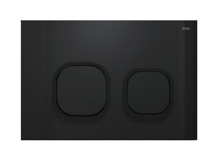 Изображение товара Панель смыва Iddis Uniglas UNG01GBi77s универсальная черное стекло