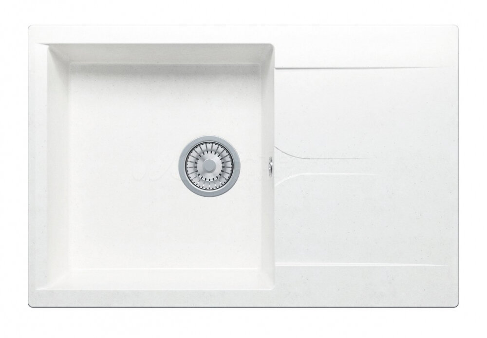 Изображение товара Кухонная мойка Polygran Gals Gals-760 № 36 белый хлопок-760 76 см