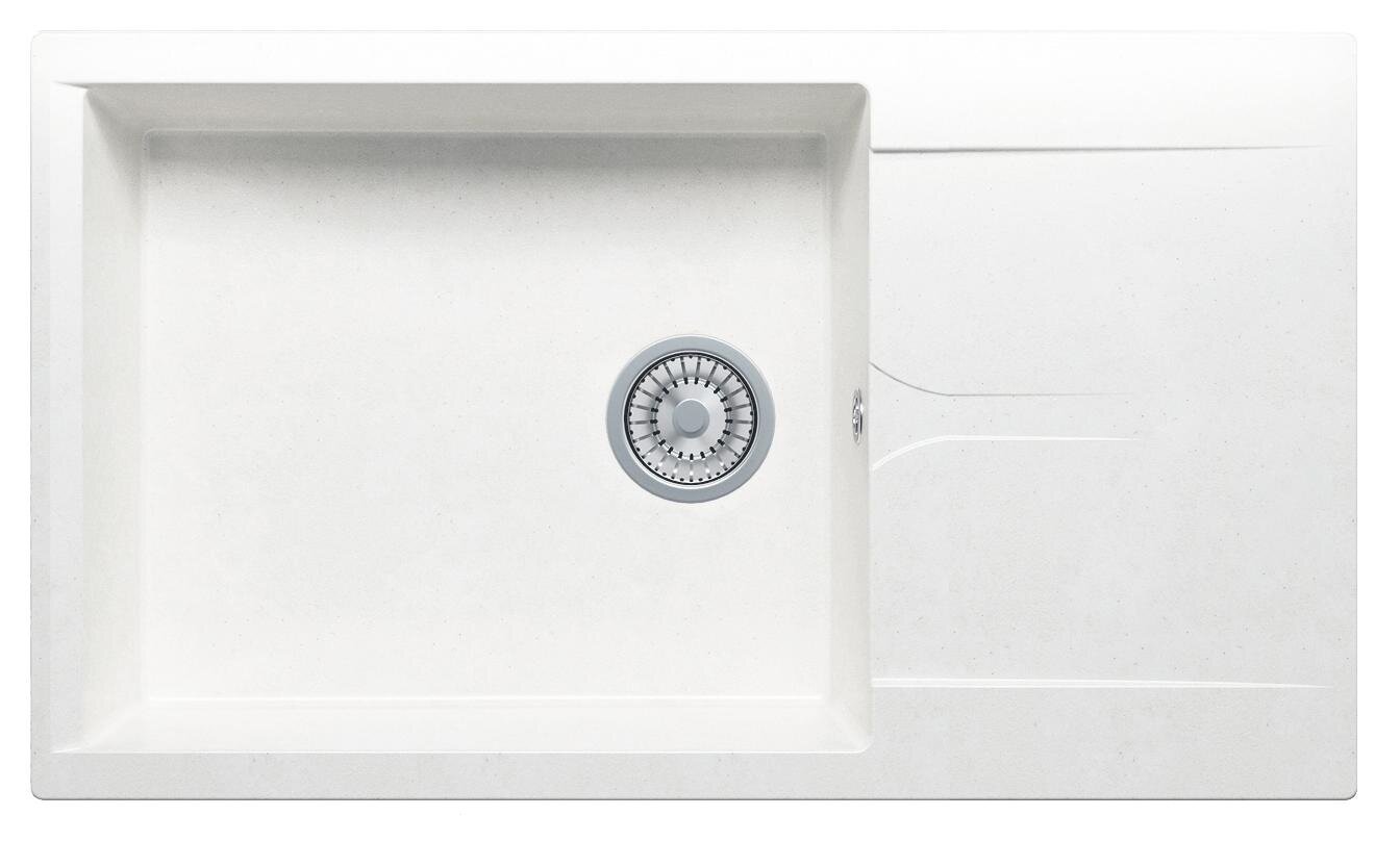 Изображение товара Кухонная мойка Polygran Gals Gals-862 86.2 см искусственный гранит белая