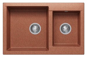 Изображение товара Кухонная мойка Polygran Brig-772 терракот 77.2 см