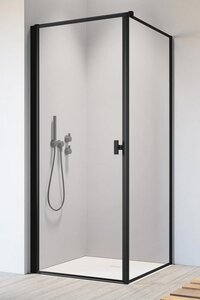 Изображение товара Душевой уголок Radaway Nes Black KDJ I Frame, 90 x 80 см, левая дверь, стекло Frame, профиль черный