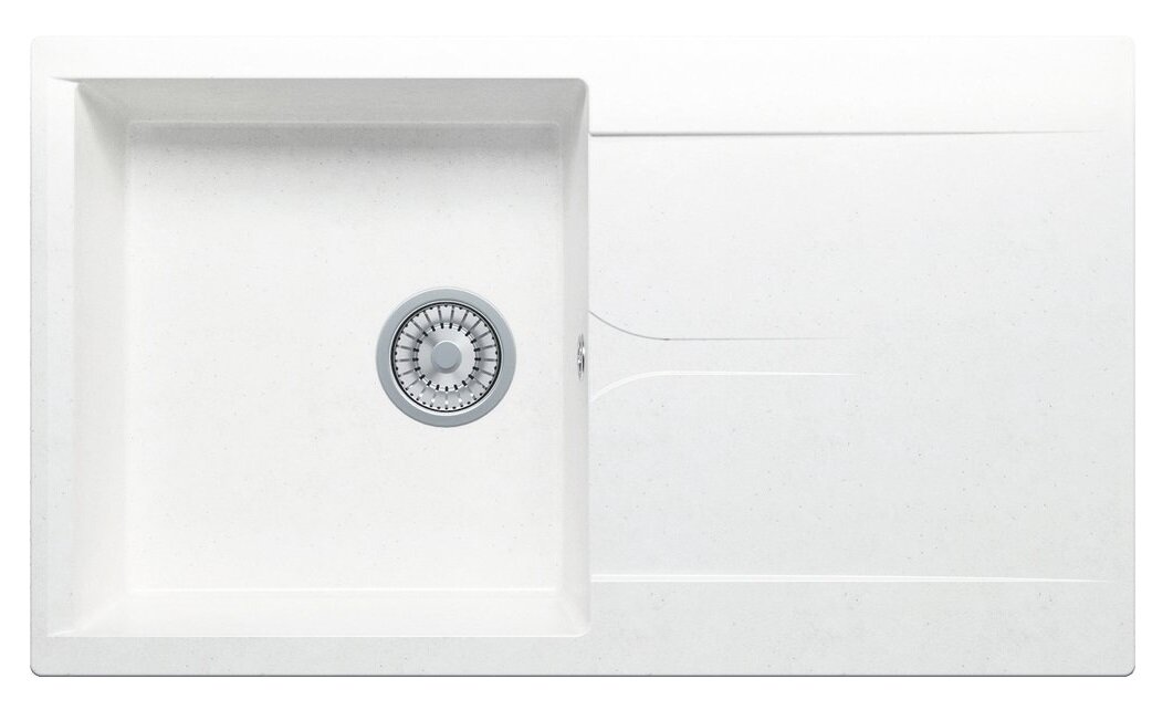 Изображение товара Кухонная мойка Polygran Gals Gals-860 86 см белый хлопок искусственный гранит