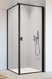 Изображение товара Душевой уголок Radaway Nes Black KDJ I Frame, 90 x 90 см, правая дверь, стекло Frame, профиль черный