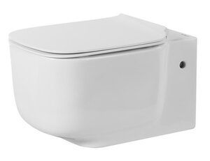 Изображение товара Подвесной унитаз BelBagno Vaso BB127CH, белый, каскадный слив, безободковый Изображение товара Подвесной унитаз BelBagno Vaso BB127CH, белый, каскадный слив, безободковый
