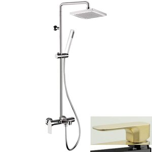 Изображение товара Душевая колонна Daniel Tiara TA636DU495590-63, бронза, квадратная