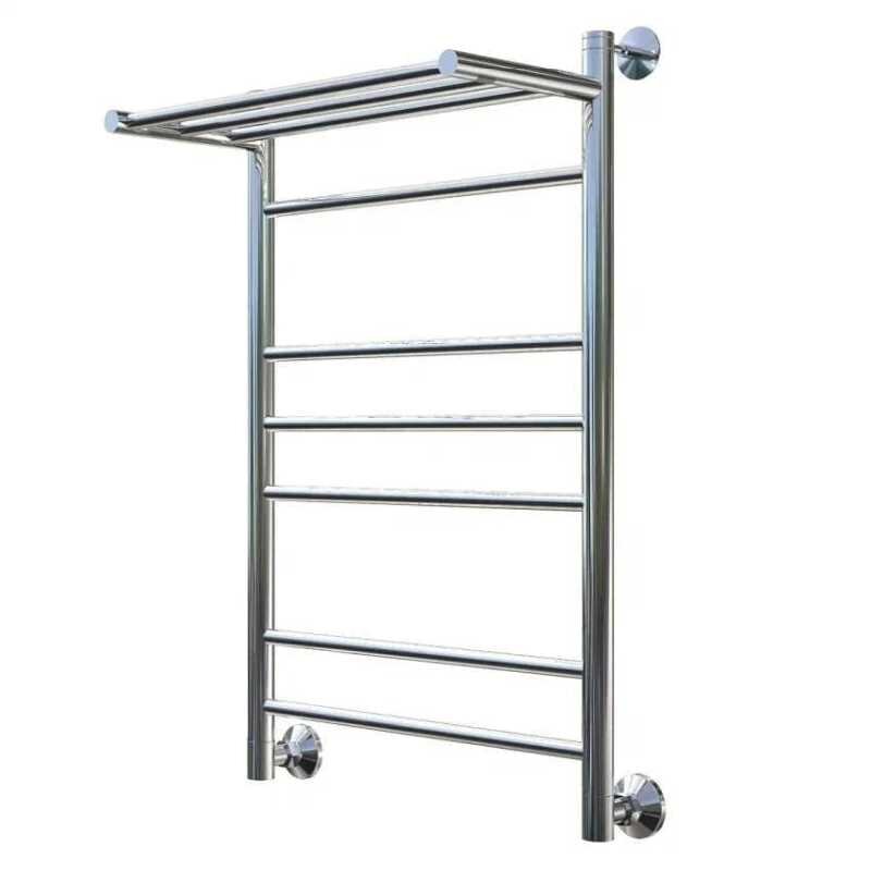 Изображение товара Полотенцесушитель водяной TERMOsmart Премьер 80x50, 9П, ширина 50 см, высота 80 см, с полкой, хром, PP50/80 Изображение товара Полотенцесушитель водяной TERMOsmart Премьер 80x50, 9П, ширина 50 см, высота 80 см, с полкой, хром, PP50/80