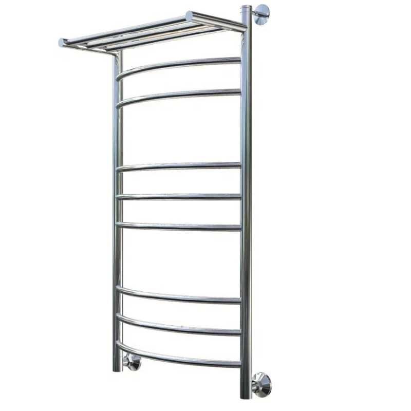 Изображение товара Полотенцесушитель водяной TERMOsmart Глория 100x50, 11П, ширина 50 см, высота 100 см, с полкой, хром, GR50/100P Изображение товара Полотенцесушитель водяной TERMOsmart Глория 100x50, 11П, ширина 50 см, высота 100 см, с полкой, хром, GR50/100P