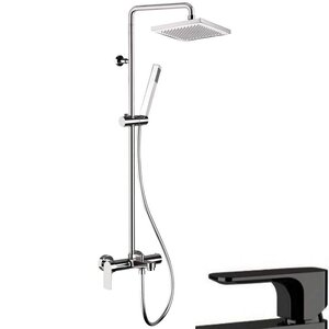 Изображение товара Душевая колонна Daniel Tiara TA636DU495590-15, черный матовый