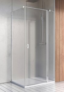 Изображение товара Душевой уголок Radaway Nes KDJ II, 110 x 80 см, правая дверь, стекло прозрачное, профиль хром