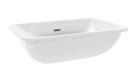 Изображение товара Раковина Villeroy&Boch Loop & Friends 4A650001 Прямоугольная белая с переливом