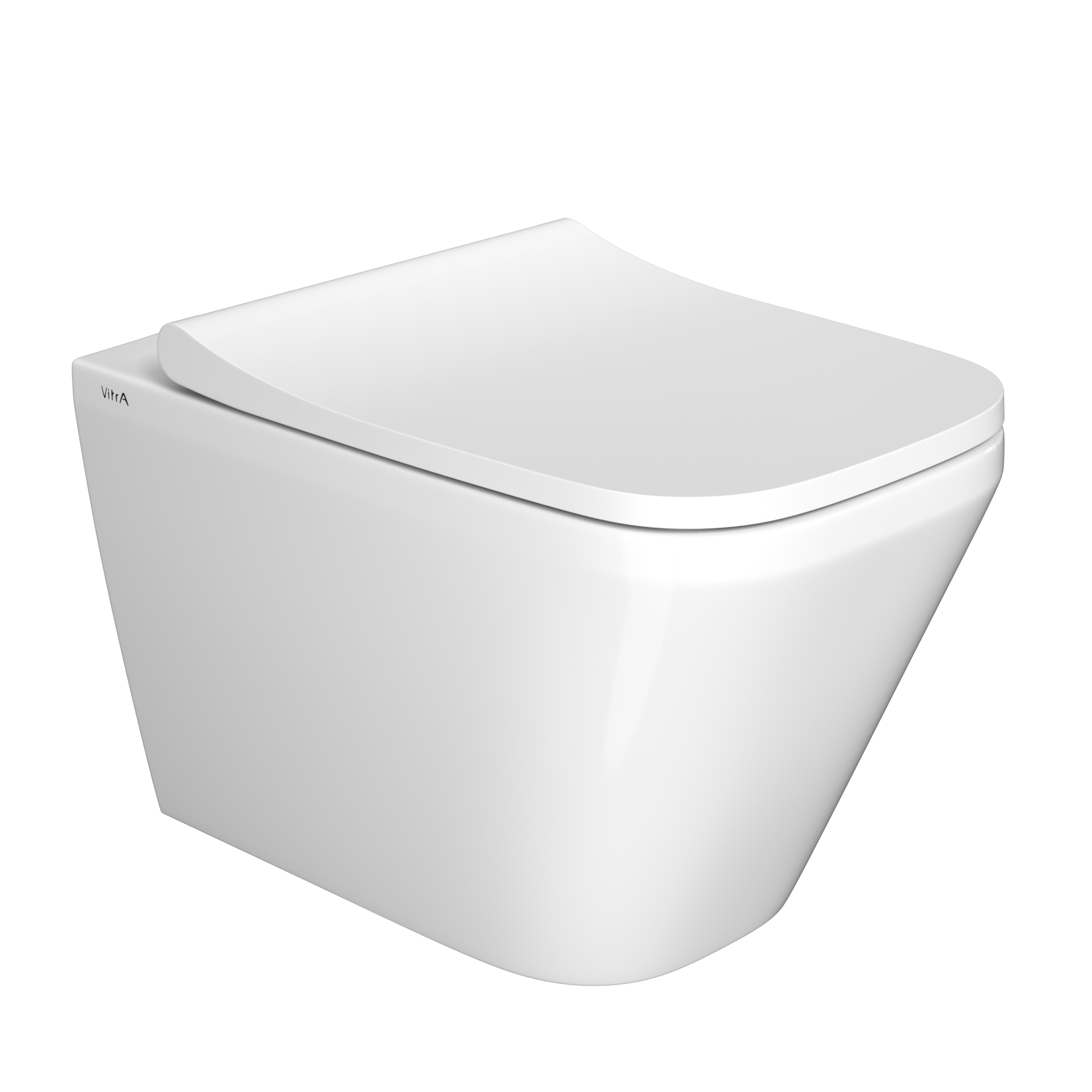 Изображение товара Подвесной безободковый унитаз Vitra Integra 7082B003-0075 Square белый