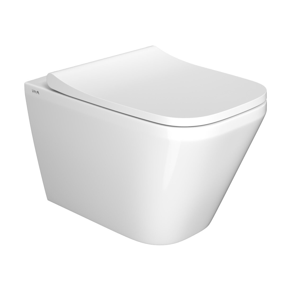 Изображение товара Подвесной безободковый унитаз VitrA Integra 7082B003-0075 Square, белый Изображение товара Подвесной безободковый унитаз VitrA Integra 7082B003-0075 Square, белый