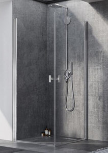 Изображение товара Душевой уголок Radaway Nes 8 KDD I, 80 x 80 см, стекло прозрачное, профиль хром