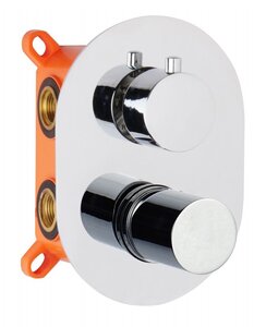 Изображение товара Смеситель для душа AQG Tube 01TUB352CR 3 выхода хром Испания