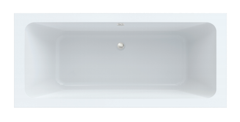 Изображение товара Ванна акриловая C-Bath Fortuna 170 x 75 см прямоугольная, белый, CBQ017001