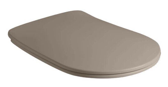 Изображение товара Крышка-сиденье Kerasan Nolita Slim для унитаза с микролифтом, быстросъемное, бежевый