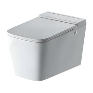 Изображение товара Подвесной импульсный унитаз Grossman, крышка тонкая микролифт, белый, GR-5501