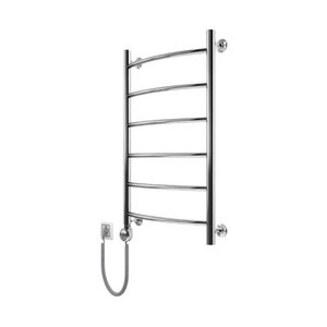 Изображение товара Электрический полотенцесушитель Маргроид Вид 4 80х50 см хром нержавеющая сталь