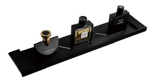 Изображение товара Полка Orans 59 см, нержавеющая сталь, черный матовый, P-7202